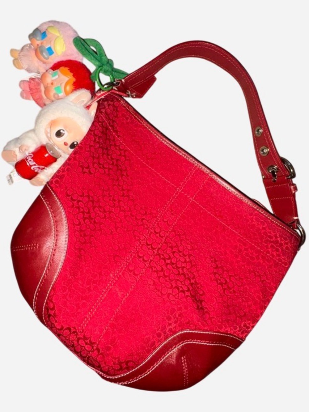 Red Coach Hobo Bag β€οΈ
